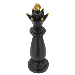 ÉVÊQUE NOIR ET OR CM Ø 12,5X38,5