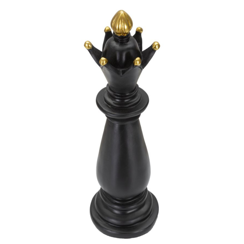 ÉVÊQUE NOIR ET OR CM Ø 12,5X38,5
