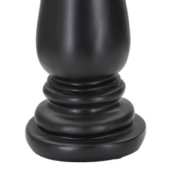 ÉVÊQUE NOIR ET OR CM Ø 12,5X38,5