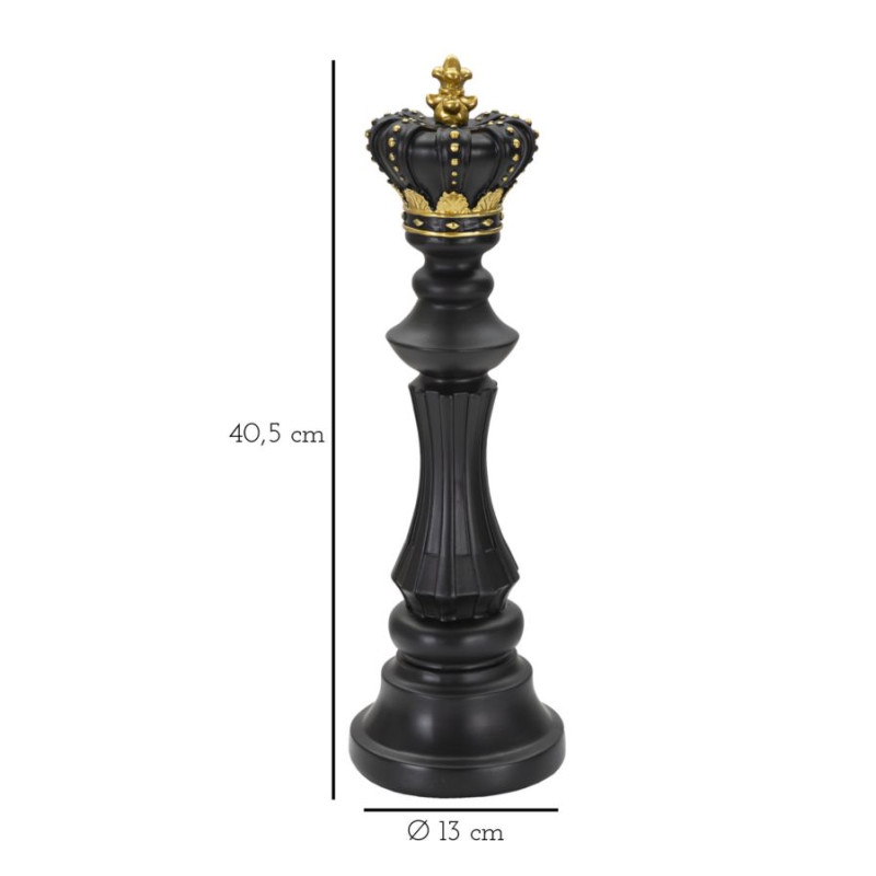 ROI NOIR ET OR CM Ø 13X40,5