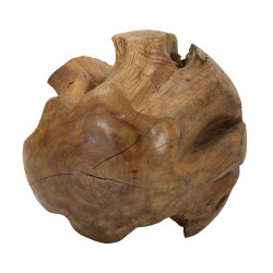 BOULE EN TECK CM Ø 50