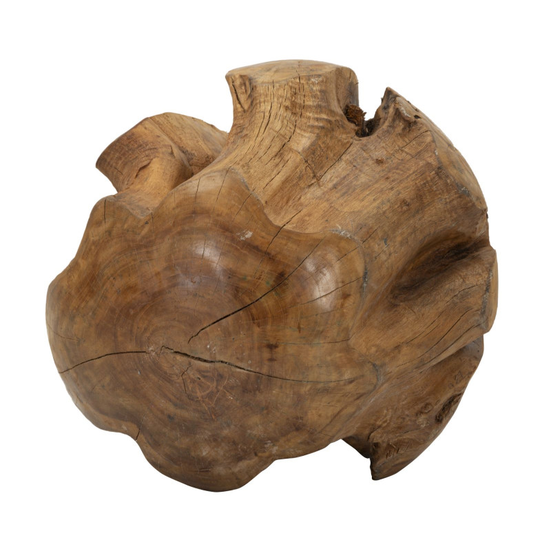 BOULE EN TECK CM Ø 50