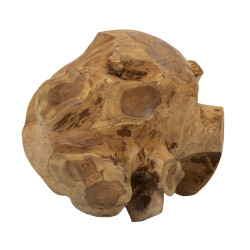 BOULE EN TECK CM Ø 40