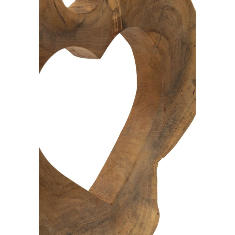 HASI SCULPUTRE TECK CM 28X10X38
