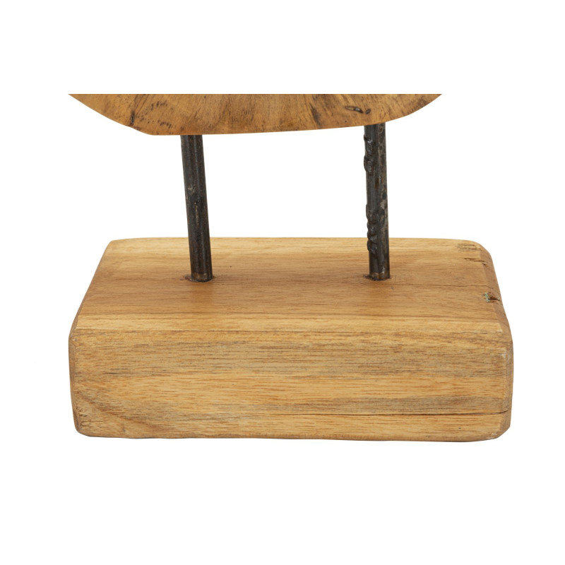 HASI SCULPUTRE TECK CM 28X10X38