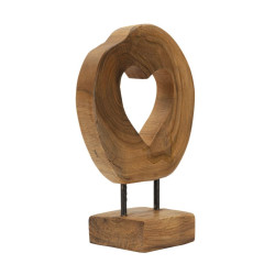 HASI SCULPUTRE TECK CM 20X10X28
