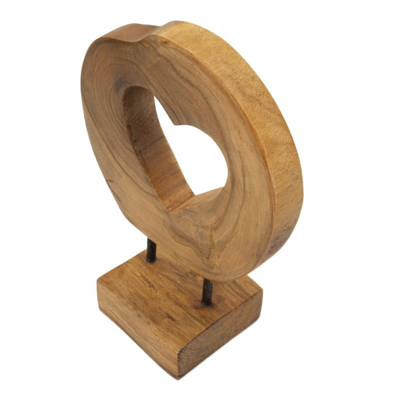 HASI SCULPUTRE TECK CM 20X10X28