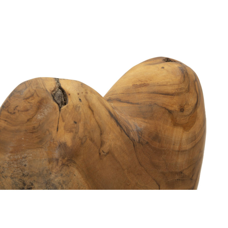 SCULPTURE DOBU EN TECK CM 20X12X37