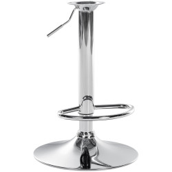 Cadre XL pour tabouret de bar 8 x 8 cm chrome