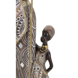 TRIBAL MASAI AVEC FILS CM 11,5X8,5X46