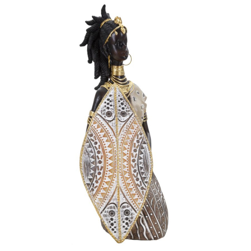 SIÈGE TRIBAL MASAI CM 13,5X9X24,5