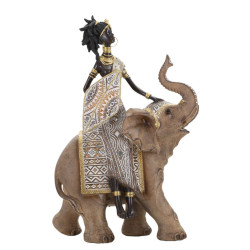 TRIBAL MASAI AVEC ÉLÉPHANT...