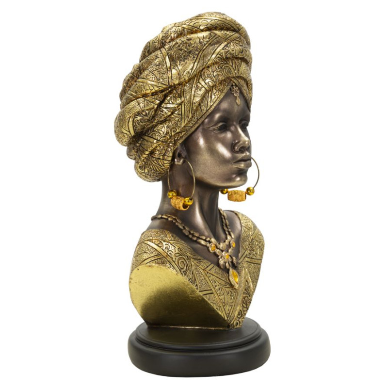 STATUE DE NAIROBI CM 21X16X38