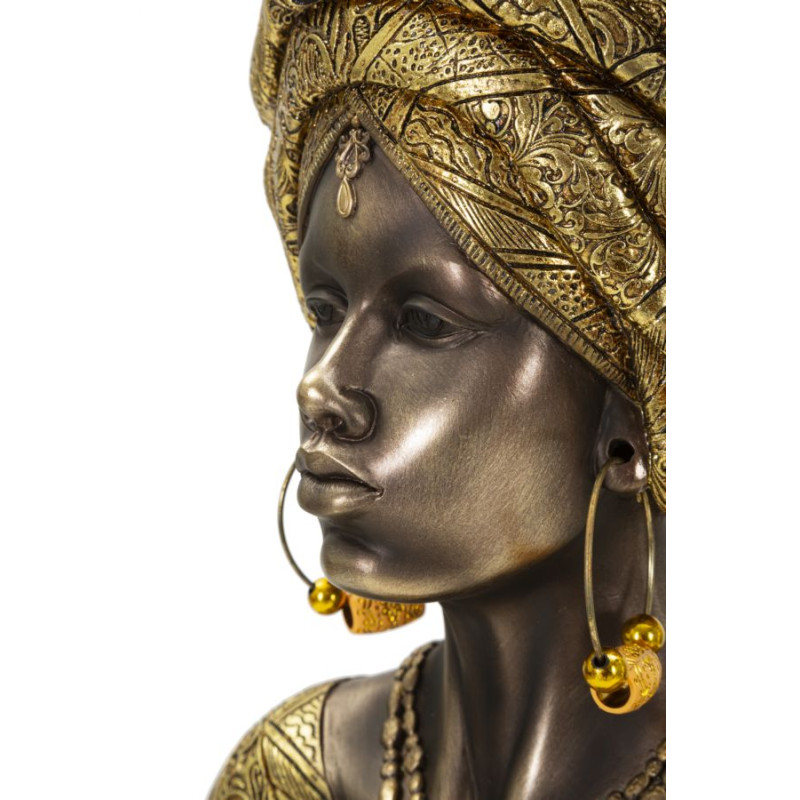STATUE DE NAIROBI CM 21X16X38