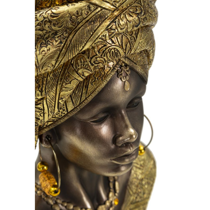 STATUE DE NAIROBI CM 21X16X38