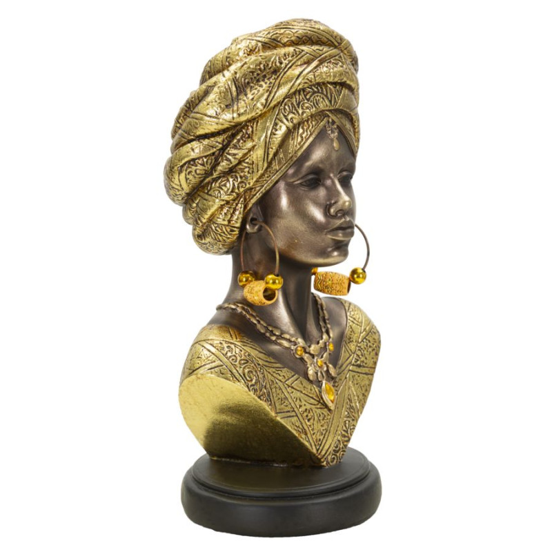 STATUE DE NAIROBI CM 15X12X28