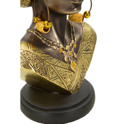 STATUE DE NAIROBI CM 15X12X28