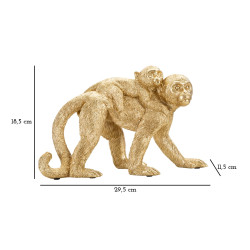 MAMAN SINGE CM 29,5X11,5X18,5