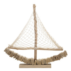 BATEAU NATURE CM 45X7X45