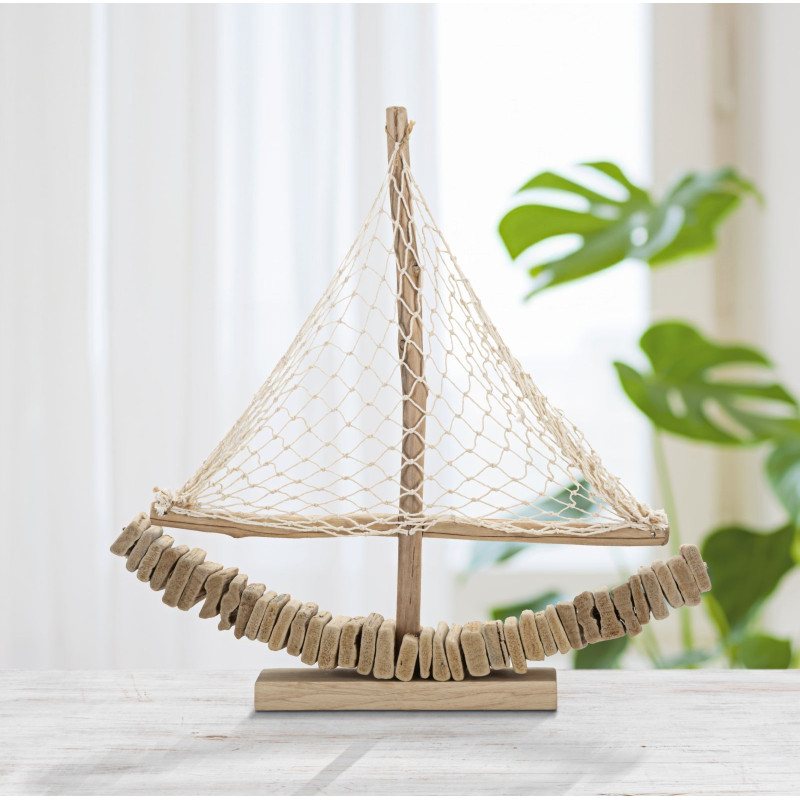 BATEAU NATURE CM 45X7X45