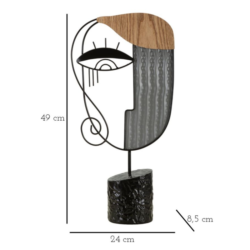 SCULPTURE PICASSY CM 24X8,5X49
