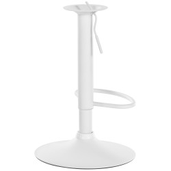 Cadre XL pour tabouret de bar 8 x 8 cm blanc