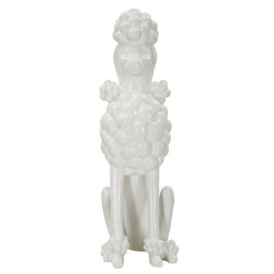 CHIEN BLANC CM 20X26X61