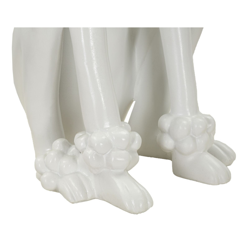 CHIEN BLANC CM 20X26X61