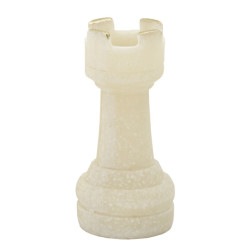JEU D'ÉCHECS QUARZY 8 PIÈCES ASSORTIES CM Ø 4,4X9,2-4,3X13,3-5X16-X4,5X10,3