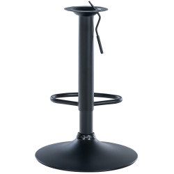 Cadre XL pour tabouret de bar 10 x 10 cm noir