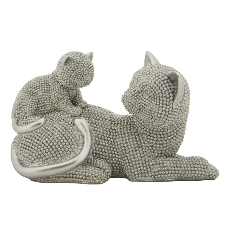 CHAT SPYRO AVEC ENFANT CM 19X9X13