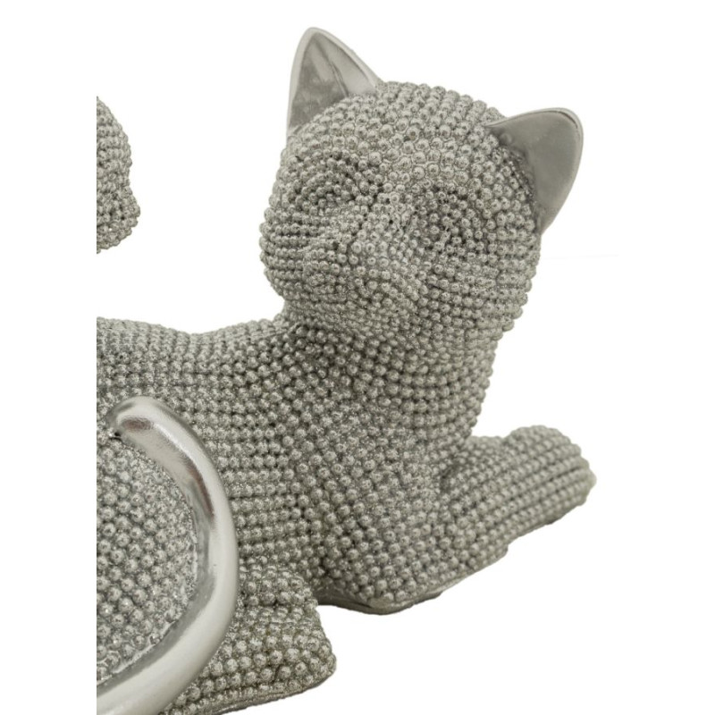 CHAT SPYRO AVEC ENFANT CM 19X9X13
