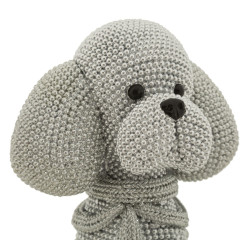 CANICHE CHIEN SPARKY CM 14,5X10X19