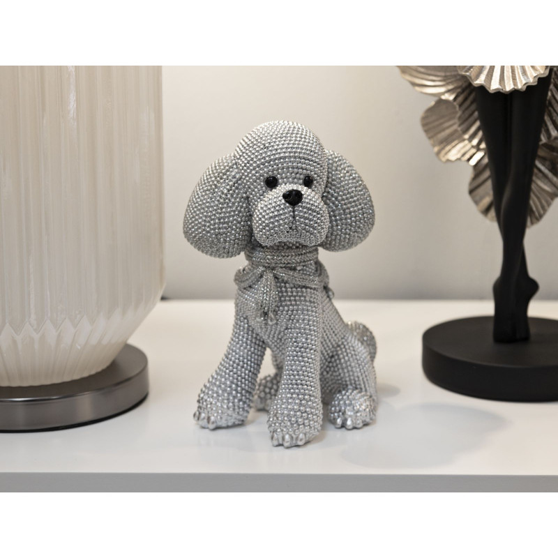 CANICHE CHIEN SPARKY CM 14,5X10X19