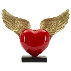 BOUGEOIR COEUR CM 36,5X14X30,5