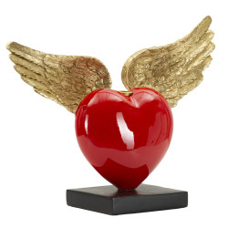 BOUGEOIR COEUR CM 36,5X14X30,5