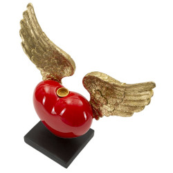 BOUGEOIR COEUR CM 36,5X14X30,5