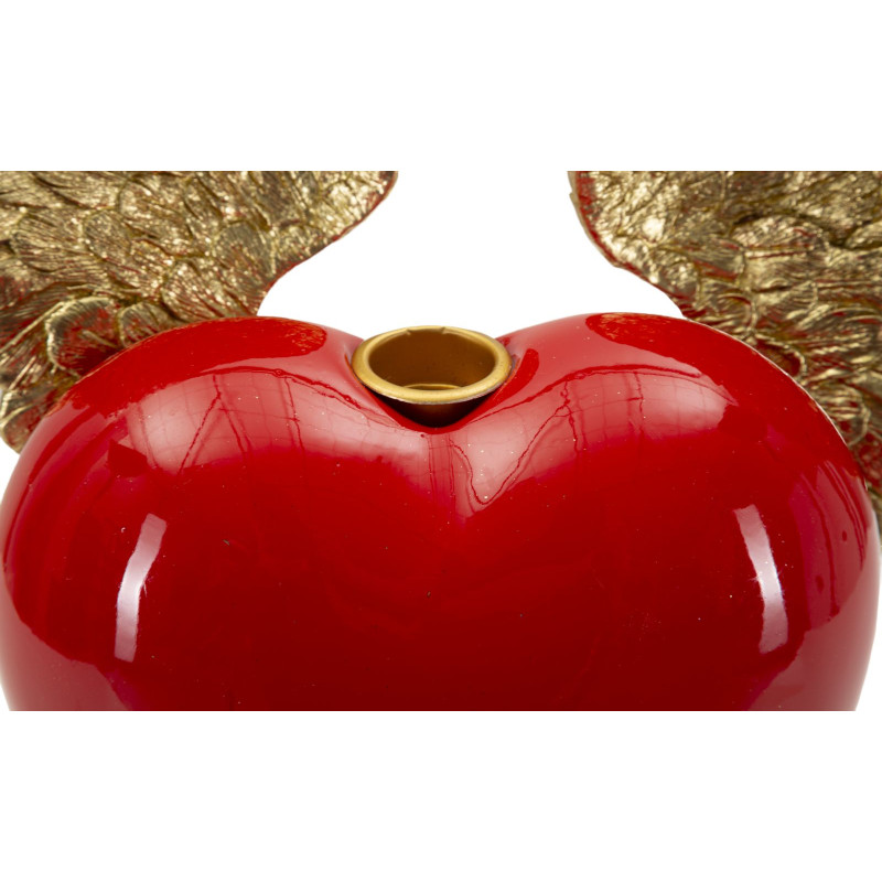 BOUGEOIR COEUR CM 36,5X14X30,5