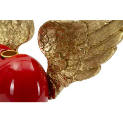 BOUGEOIR COEUR CM 36,5X14X30,5