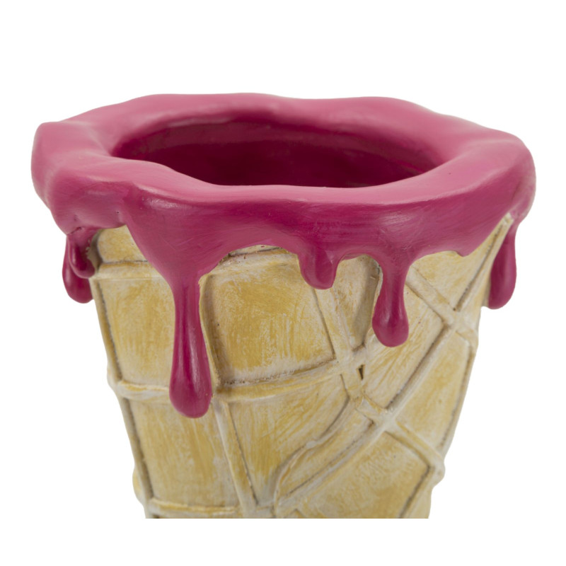 POT DE FLEURS CÔNE CM 12,5X11X31