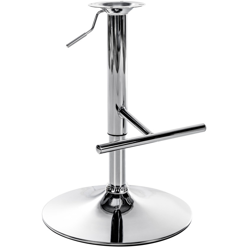 Cadre en T de remplacement pour tabouret de bar chrome