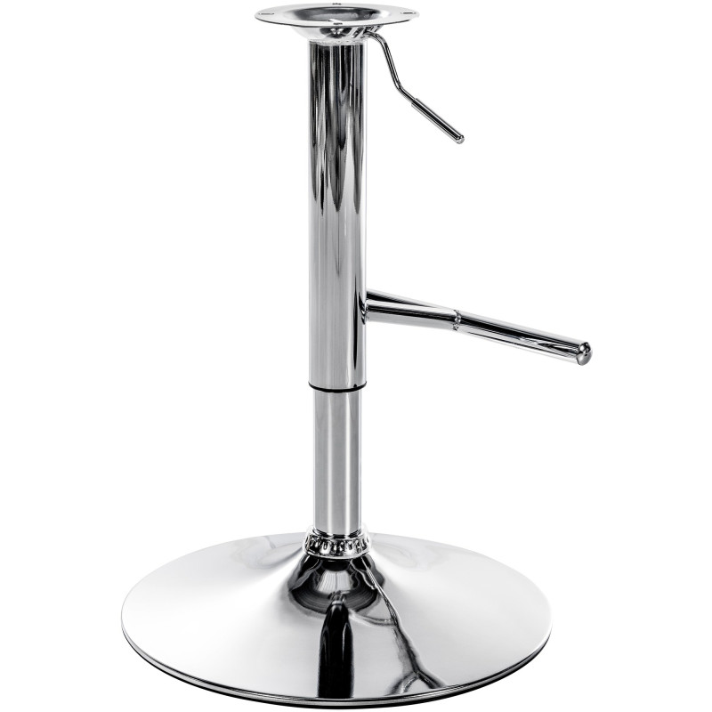 Cadre en T de remplacement pour tabouret de bar chrome