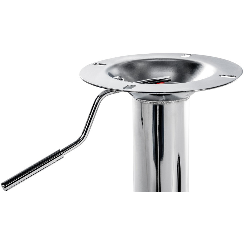 Cadre en T de remplacement pour tabouret de bar chrome
