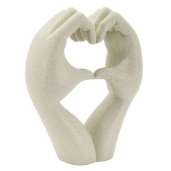 SCULPTURE DE PIERRES D'AMOUR CM 16,5X7X20