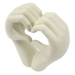SCULPTURE DE PIERRES D'AMOUR CM 16,5X7X20