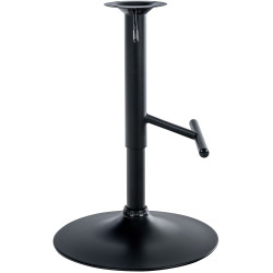 Cadre en T de remplacement pour tabouret de bar noir