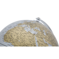 GLOBE ARGENT NEUF CM Ø 20X28
