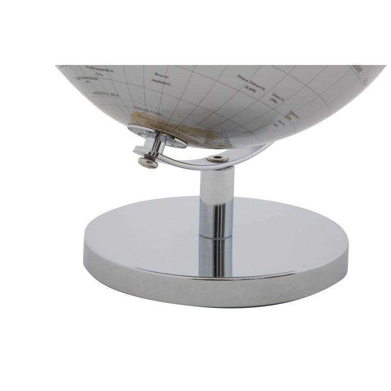 GLOBE ARGENT NEUF CM Ø 20X28