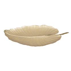 DÉCOR FEUILLE GLAM -A- CM 23X2X35,5