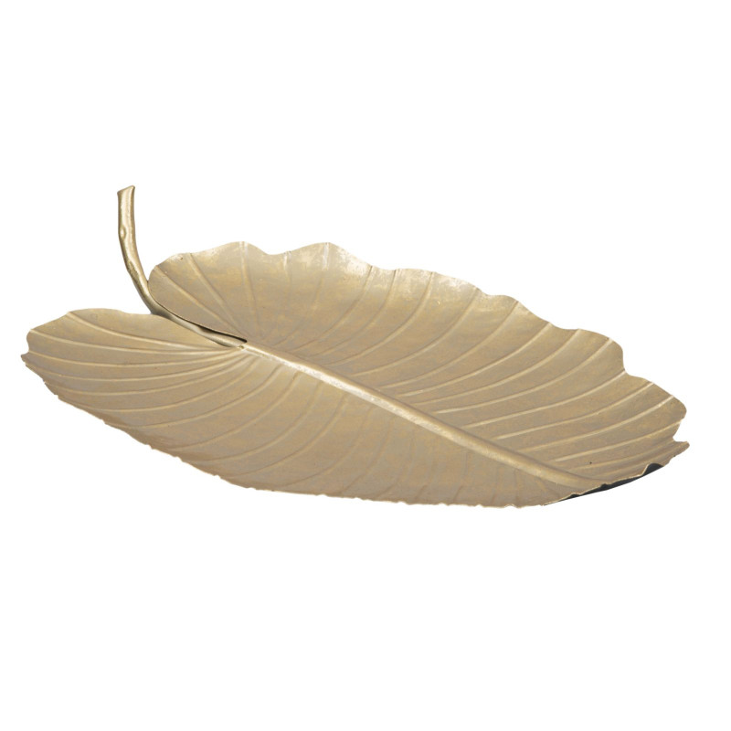 DÉCOR FEUILLE GLAM -A- CM 23X2X35,5